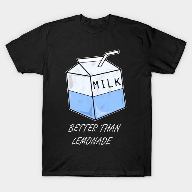 Funny Milk T-Shirt by Imutobi